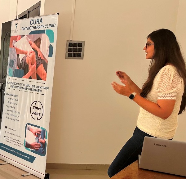 Cura Community Health Talk at Palash Society