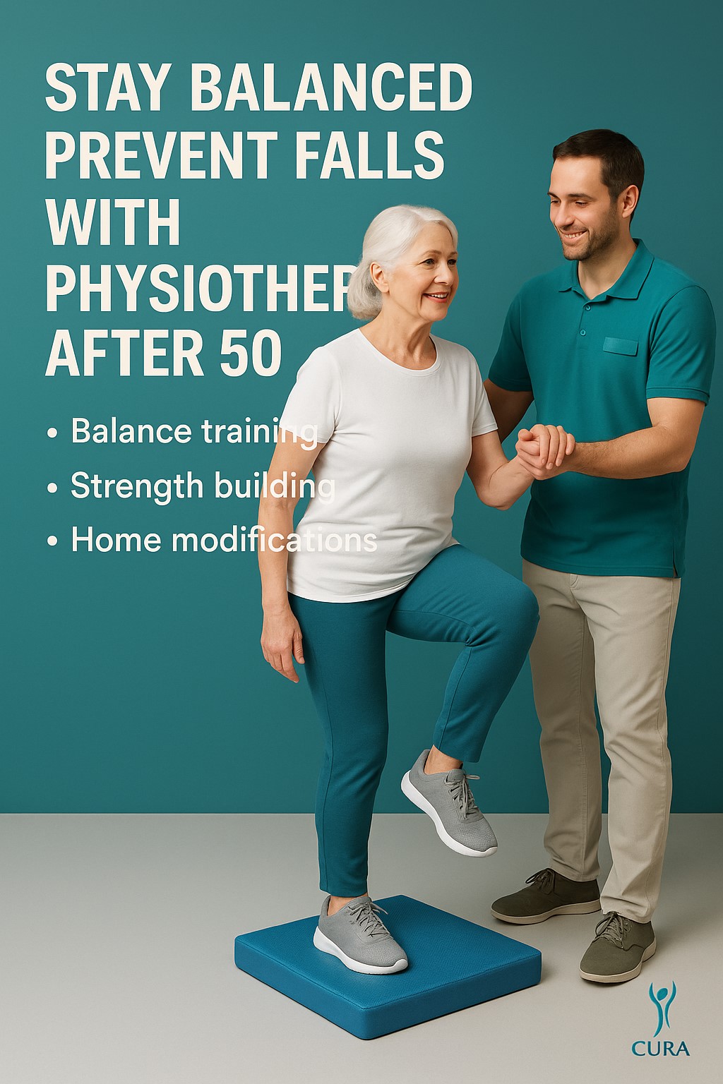 Stay Balanced: Prevent Falls with Physiotherapy After 50