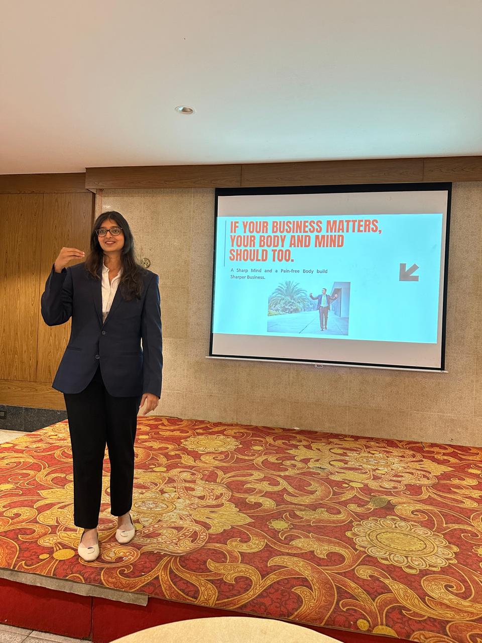 Cura Health talk for entrepreneurs by Dr. Rajvi