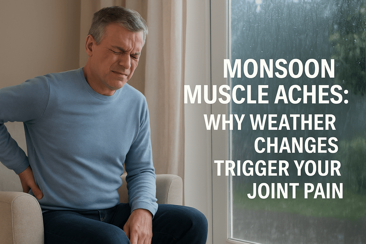 Monsoon Muscle Aches: Why Weather Changes Trigger Your Joint Pain