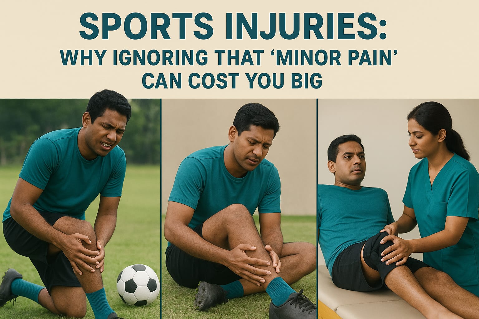 Sports Injuries: Why Ignoring That ‘Minor Pain’ Can Cost You Big