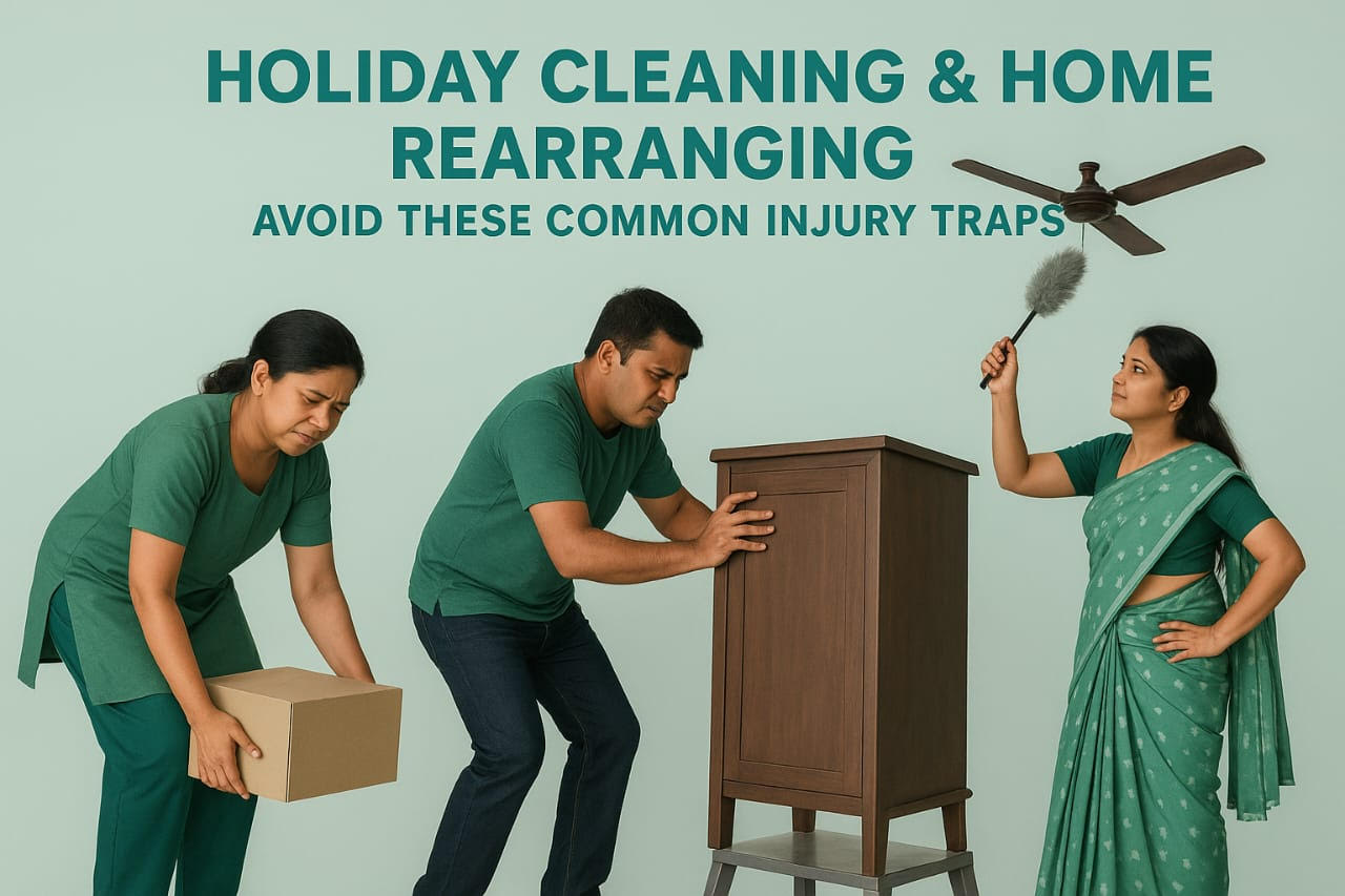 Holiday Cleaning & Home Rearranging: Avoid These Common Injury Traps