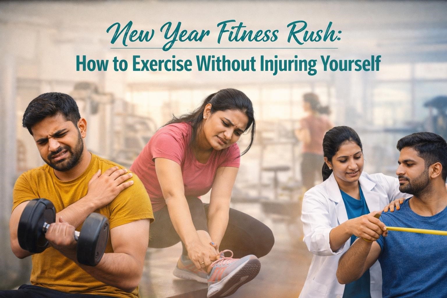 New Year Fitness Rush  How to Exercise Without Injuring Yourself