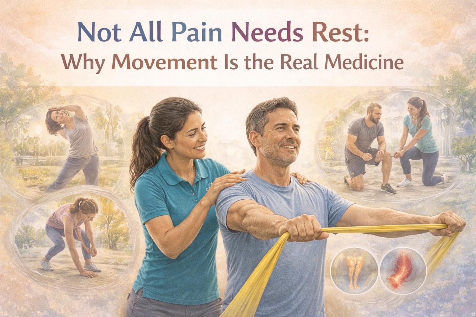 Not All Pain Needs Rest: Why Movement Is the Real Medicine