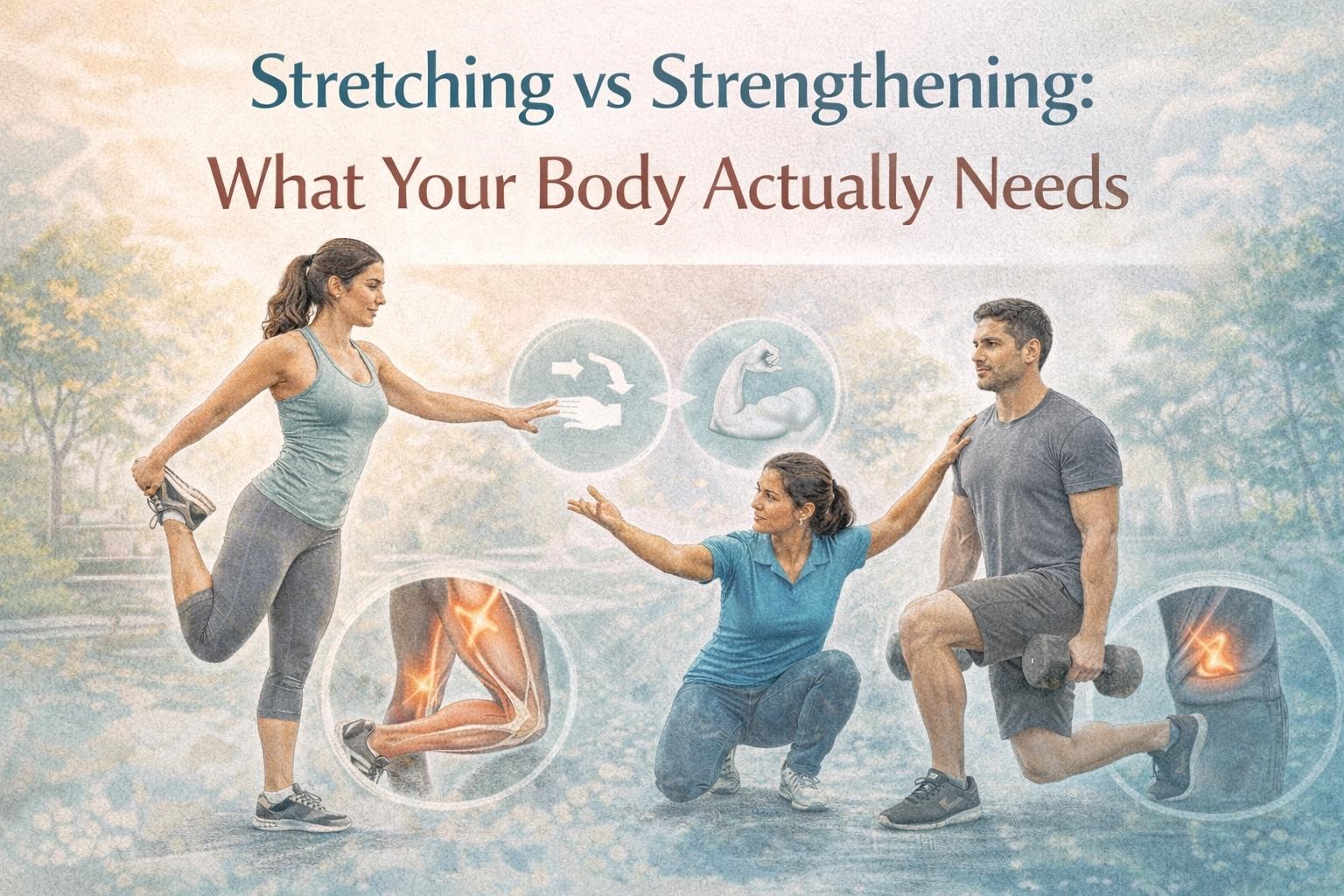 Stretching vs Strengthening: What Your Body Actually Needs