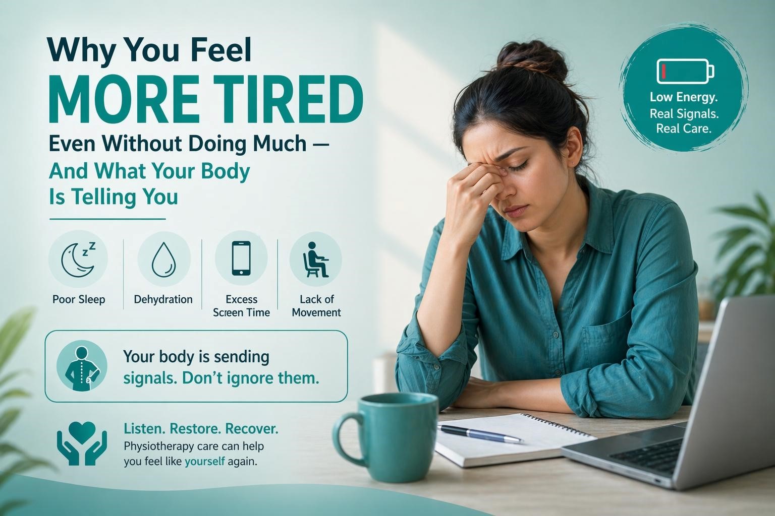 Why You Feel More Tired Even Without Doing Much – And What Your Body Is Telling You