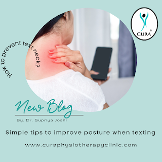 Simple tips to improve posture when texting