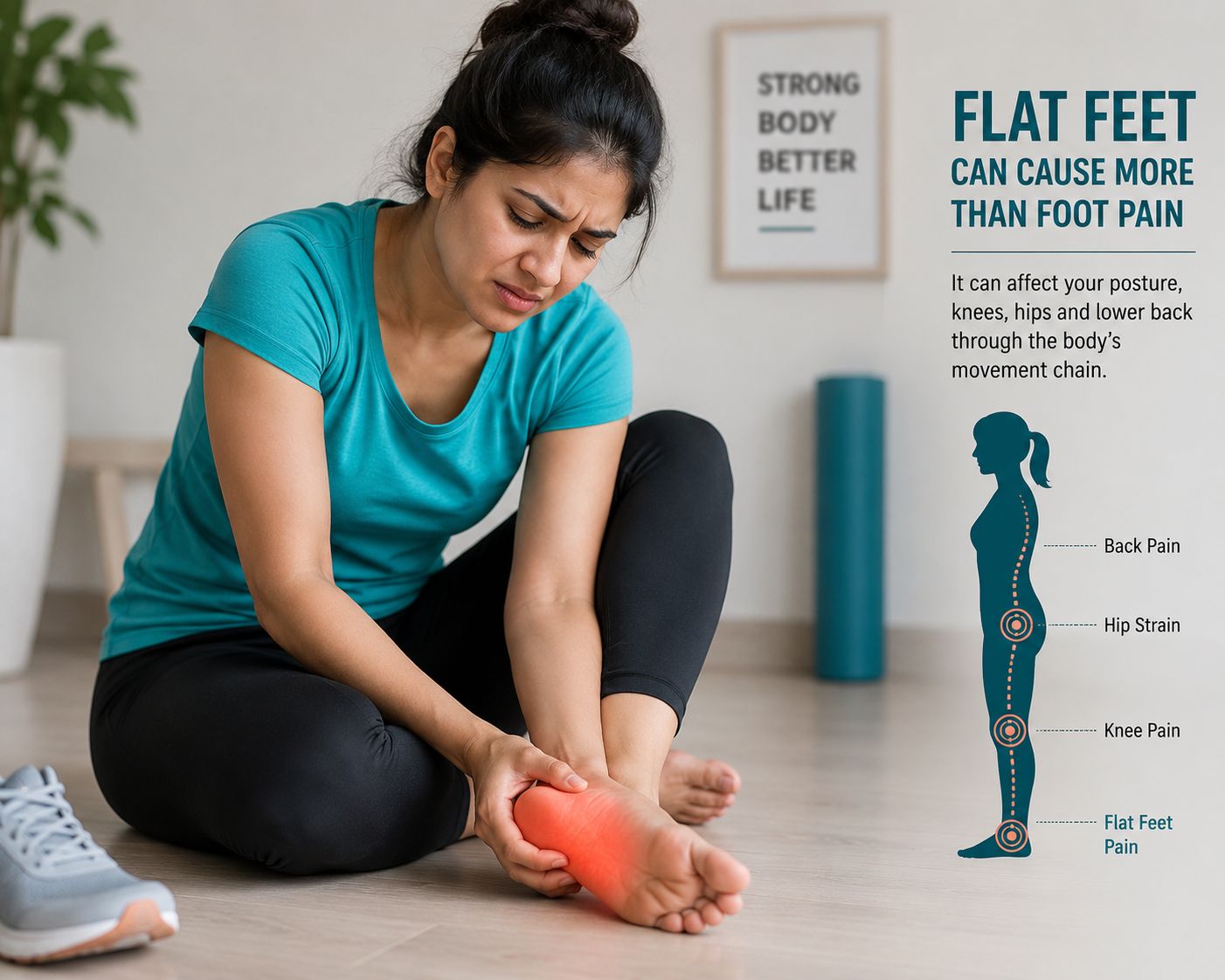 Flat Feet, Bad Posture, and Your Entire Body: The Chain Reaction You Didn’t Know